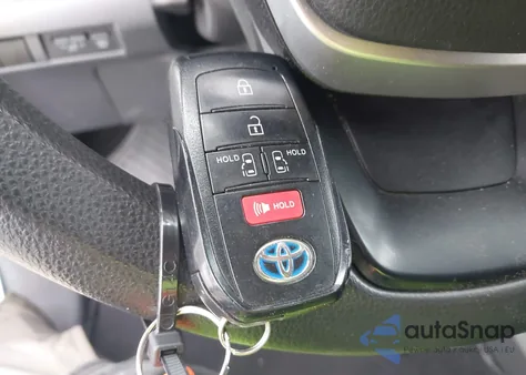 2021 Toyota Sienna Le z USA, uszkodzony, nr VIN 5TDKRKECXMS059444